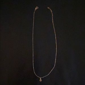 Tiny Anchor Necklace
